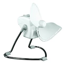 Picture of Caframo 707CHWBX Chinook 120V 2-Speed 7" Desk Fan White