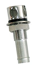 Picture of Whitecap Industries 6004C Whitecap Fuel Vent Round Head Straight Shaft 5/8" Hose
