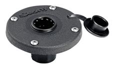 Picture of Scotty Downriggers 344-BK Scotty Round Flush Deck Mount Bracket Black Sealed Bottom
