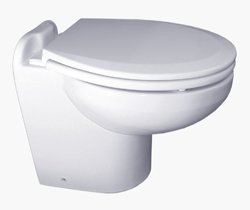 Picture of Raritan Engineering 220HF01202 Marine Elegance 12V Electric Toilet Fresh Water White