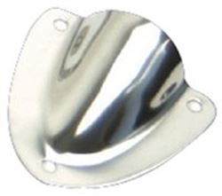 Picture of Whitecap Industries S-1388C Whitecap S-1388C 1-1/2" X 1-3/4" Stainless Steel Clam Shell Vent