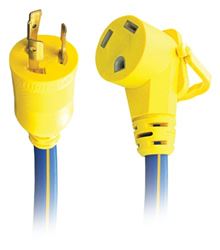 Picture of Voltec Industries 16-00506 Voltec 16-00506 30 Amp Generator Adapter with E-ZEE Grip