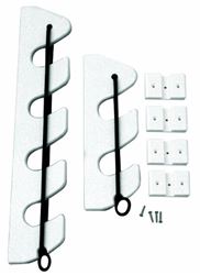 Picture of Taco Metals P03-133W 3-Rod Bungee Holder with Mounting Hardware