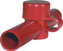 Picture of Blue Sea Systems 4003 Blue Sea 4003 Dual Entry Cable Cap, Red, Up to 2/0 AWG