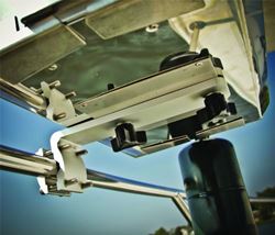 Picture of Camco 58182 Stow N' Go Grill Rail Mount for Kuuma Grills