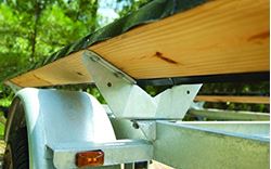 Picture of C.E. Smith 26244GA Pontoon Wing Bracket with 7" Adjustment Slot