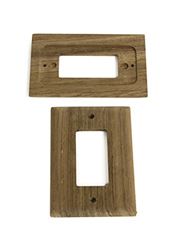 Picture of Whitecap Industries 60171 Whitecap Teak Ground Fault Outlet Cover 2 Pack