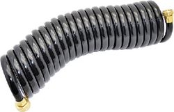 Picture of Johnson Pumps 10615-00 Coiled Washdown Hose 25' x 1/2" Black