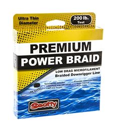 Picture of Scotty Downriggers 2702K Power Braid Downrigger Line, Mfg# , 200 Lb. Test, 400 Ft. Spool. Includes Terminal Fastening Kit.