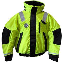 Picture of First Watch AB-1100-HV-XL FIRST WATCH HI-VIS FLOTATION BOMBER XL HI-VIS YELLOW