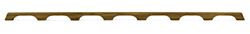 Picture of Whitecap Industries 60112 Teak Handrail 7-Loop 73 Inch