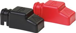 Picture of Blue Sea Systems 4018 Blue Sea 4018 Square Cablecap Insulators Pair Red/black