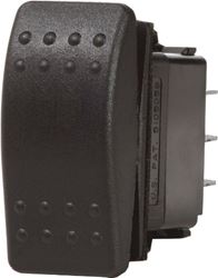 Picture of Blue Sea Systems 7930 Contura II SPST Water Resistant Switch Black Off-(On)