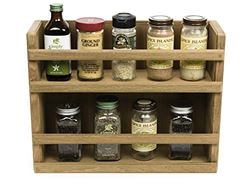 Picture of Whitecap Industries 62440 Teak Two-Tier Spice Rack