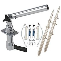 Picture of RUPP Marine REV-TPGN-15T Revolution Top Gun Outrigger Kit with 15' Poles