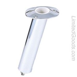 Picture of Lee'S Tackle RH5169H Lee'S 15 Degree Ss Flush Mount Swivel Base Rod Holder 2"x6.5"