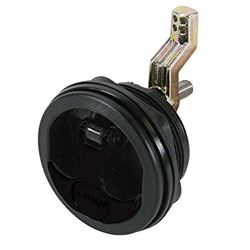 Picture of Whitecap Industries 3230BC T-Handle Latch Black Nylon Non-Locking 3 Inch