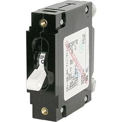 Picture of Blue Sea Systems 7244 Single Pole AC Circuit Breaker 50 Amp White