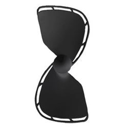 Picture of Caframo 70733BBG Caframo Replacement Blade For Chinook W/ Rocker Switch Black