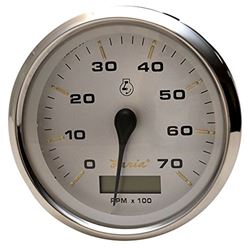 Picture of Faria Instruments 39040 Kronos 4" Tachometer Hourmeter 7000 RPM Gas Outboard