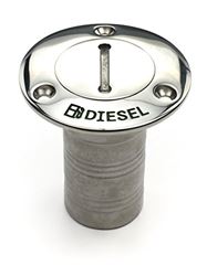 Picture of Whitecap Industries 6124C Whitecap Hose Deck Fill 1-1/2" Hose Diesel