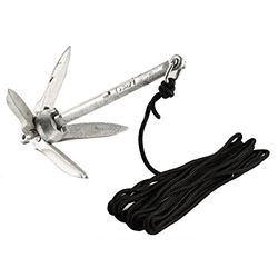 Picture of Attwood Marine 11959-1 Kayak Grapnel Anchor Kit 3 lb with Rope