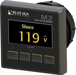 Picture of Blue Sea Systems 1837 M2 AC Voltmeter Dual Circuit Monitor