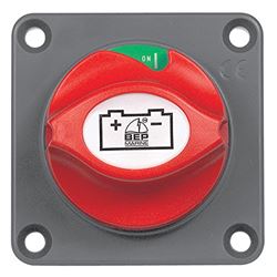 Picture of BEP Marine 701-PM Contour Panel Mount Battery Master Switch with Removable Key