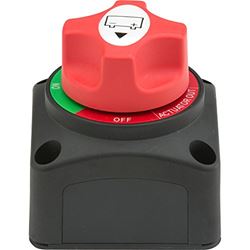Picture of Attwood Marine 142337 Heavy-Duty Battery Disconnect Switch On/Off 12-50V DC