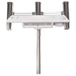 Picture of Taco Metals F31-0780BXY-1 Deluxe Trident Straight Rod Holder Cluster with Tool Caddy