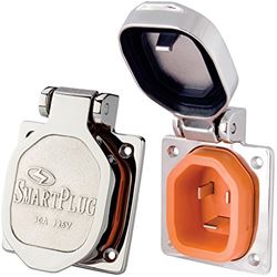 Picture of SmartPlug BM30NT 30 Amp 125V Stainless Steel Boat Inlet