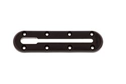 Picture of Scotty Downriggers 0440-BK-4 Scotty Low Profile Track, Mfg# , 4" Length. Allows For Quick And Easy Setup Of All Scotty Rod Holders And Accessories. Used With #0438 Gearhead Track Adapter.