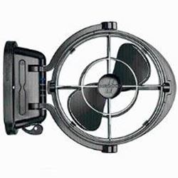Picture of Caframo 7010CABBX Sirocco II 12-24V 3-Speed 7" Gimbal Fan Black