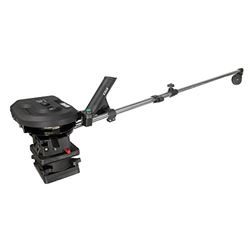 Picture of Scotty Downriggers 1106-B Depthpower Electric Downrigger, W/swivel Base And Rod Holder, Mfg# , 36-60" Long-1.25" Stainless Boom, 222'/min Retrieval Rate W/ 10# Weight, Auto-Stop W/ Jog, Automatic Brake. Includes Tilt And Swivel Mounts And 250' 150 Pound Braided Cable.