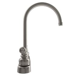 Picture of Dura Faucet DF-PK330HC-SN J-Spout RV Kitchen Faucet - Satin Nickel