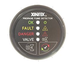 Picture of Fireboy P-1BS-R Propane Fume Detector 1-Channel with Sensor and Solenoid Valve