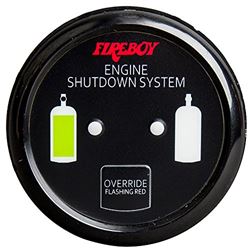 Picture of Fireboy DU-RBH-20-R XINTEX DU-RBH-20-R ROUND BEZEL HELM DISPLAY F/ENGINE SHUTDOWN