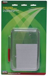 Picture of Valterra A101320VP RV Water Heater Vent Screen Rectangular Stainless Steel