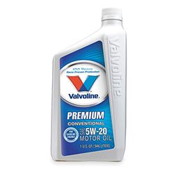 Picture of Valvoline 797974 Premium Conventional 5W-20 Motor Oil - 1 Quart Bottles (Case of 6)