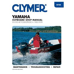 Picture of Clymer B788 Manual, Yamaha 9.9-100 Hp 4-Stroke Ob 85-99