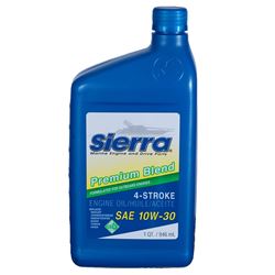 Picture of Sierra 18-9420-2 10W30 FC-W 4-Stroke Outboard Engine Oil, Quart