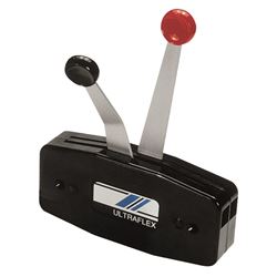 Picture of Uflex B49 Single Function Dual Lever Side Mount Control Black