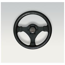 Picture of Uflex V45 Soft Touch Marine Steering Wheel Black 13.5 Inch