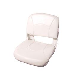 Picture of Tempress Products 45616 All-Weather High Back Boat Seat White with Cushion