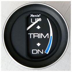 Picture of Faria Instruments 13016 Coral 2" Trim Gauge for Suzuki Johnson Evinrude Outboards