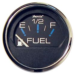 Picture of Faria Instruments 13701 Chesapeake Black SS 2" Fuel Level Gauge (E-1/2-F)
