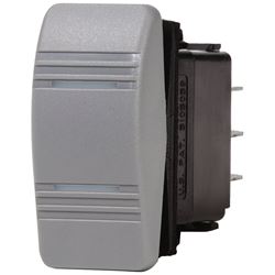 Picture of Blue Sea Systems 8232 Water Resistant Contura III Switch Gray On-Off-On SPDT