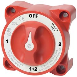Picture of Blue Sea Systems 9001E e-Series 4-Position Selector Battery Switch 350A