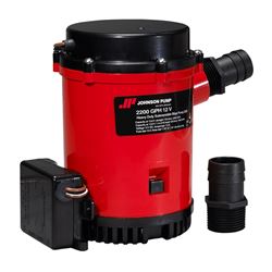 Picture of Johnson Pumps 02274-001 2200 GPH Heavy Duty Automatic Bilge Pump with Ultima Switch 12V