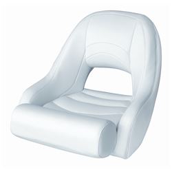 Picture of Springfield Marine 1043259 Deluxe Sport Flip Up Boat Seat White